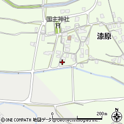 鳥取県東伯郡湯梨浜町漆原338周辺の地図