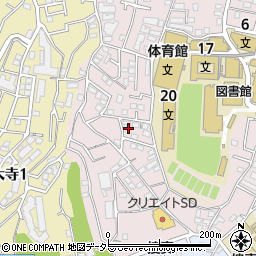 ハーミットクラブ六角橋ＩＩＩＡ棟周辺の地図