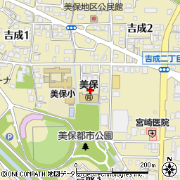 鳥取市立　美保保育園周辺の地図