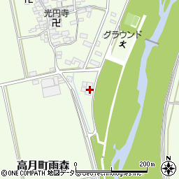 滋賀県長浜市高月町雨森1262周辺の地図