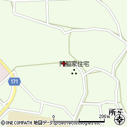 鳥取県西伯郡大山町所子353周辺の地図