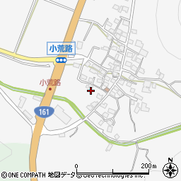 滋賀県高島市マキノ町小荒路894周辺の地図