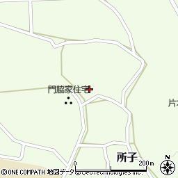 鳥取県西伯郡大山町所子424周辺の地図