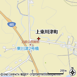 島根県松江市上東川津町104周辺の地図