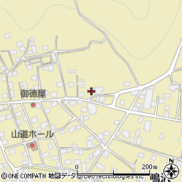 山梨県南都留郡鳴沢村21周辺の地図