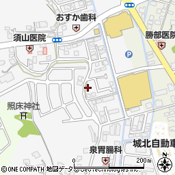 島根県松江市黒田町52-18周辺の地図