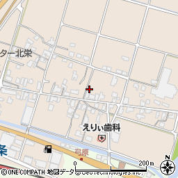 鳥取県東伯郡北栄町弓原408-5周辺の地図