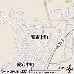 京都府舞鶴市愛宕上町周辺の地図