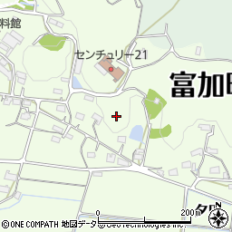 岐阜県加茂郡富加町夕田周辺の地図