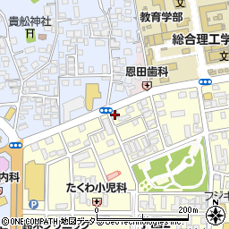 島根県松江市学園2丁目12-3周辺の地図