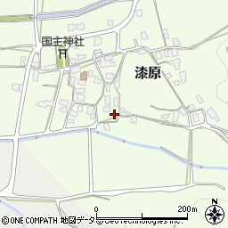 鳥取県東伯郡湯梨浜町漆原303周辺の地図