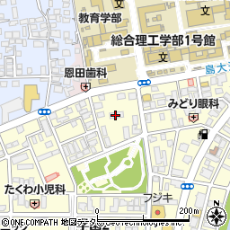 島根県松江市学園2丁目16-35周辺の地図