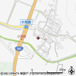 滋賀県高島市マキノ町小荒路502周辺の地図