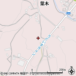 千葉県市原市葉木458周辺の地図