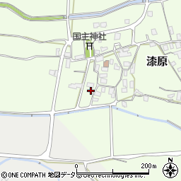 鳥取県東伯郡湯梨浜町漆原344周辺の地図