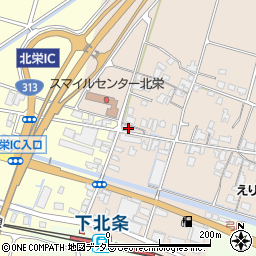 鳥取県東伯郡北栄町弓原357-1周辺の地図