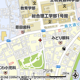 島根県松江市学園2丁目16-26周辺の地図