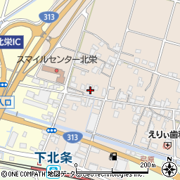 鳥取県東伯郡北栄町弓原385-1周辺の地図