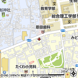 島根県松江市学園2丁目12-10周辺の地図