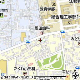 島根県松江市学園2丁目13-8周辺の地図