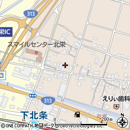 鳥取県東伯郡北栄町弓原385周辺の地図