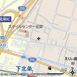 鳥取県東伯郡北栄町弓原358-2周辺の地図