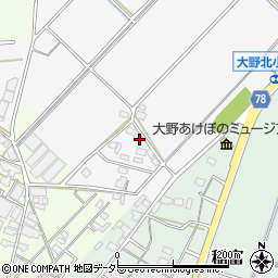 岐阜県揖斐郡大野町古川339周辺の地図