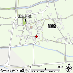 鳥取県東伯郡湯梨浜町漆原309周辺の地図