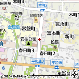 岐阜県関市千年町周辺の地図
