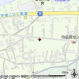 岐阜県関市巾周辺の地図