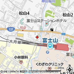 富士急山梨ハイヤー株式会社　本社周辺の地図