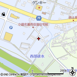 亀井自動車周辺の地図