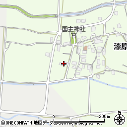 鳥取県東伯郡湯梨浜町漆原350周辺の地図