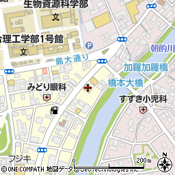 島根県松江市学園2丁目29-8周辺の地図