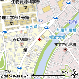 ガスト松江北店周辺の地図