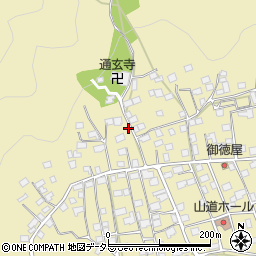 山梨県南都留郡鳴沢村342-1周辺の地図