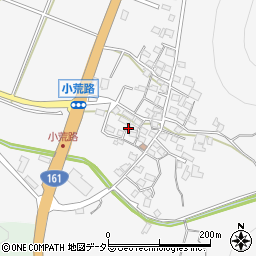 滋賀県高島市マキノ町小荒路498周辺の地図