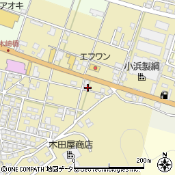 韓丼 小浜店周辺の地図