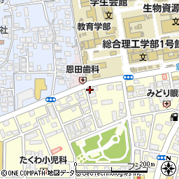 島根県松江市学園2丁目16-12周辺の地図