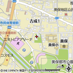 吉成寺周辺の地図