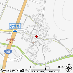 滋賀県高島市マキノ町小荒路490周辺の地図