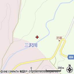 三沢川周辺の地図