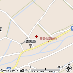鳥取市豊実体育館周辺の地図