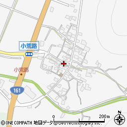 滋賀県高島市マキノ町小荒路493周辺の地図