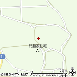 鳥取県西伯郡大山町所子421周辺の地図