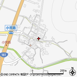 滋賀県高島市マキノ町小荒路574周辺の地図