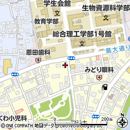 島根県松江市学園2丁目16-24周辺の地図