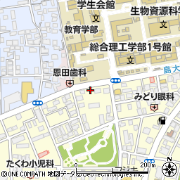 島根県松江市学園2丁目16-16周辺の地図