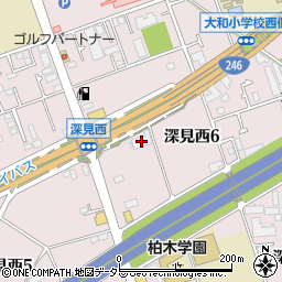 ヤマト運輸大和上草柳宅急便センター周辺の地図
