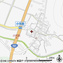 滋賀県高島市マキノ町小荒路500周辺の地図